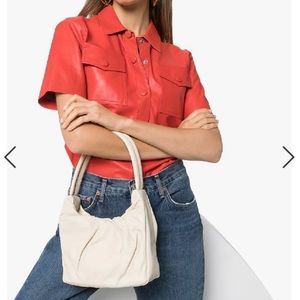 Staud Felix shoulder bag in tan